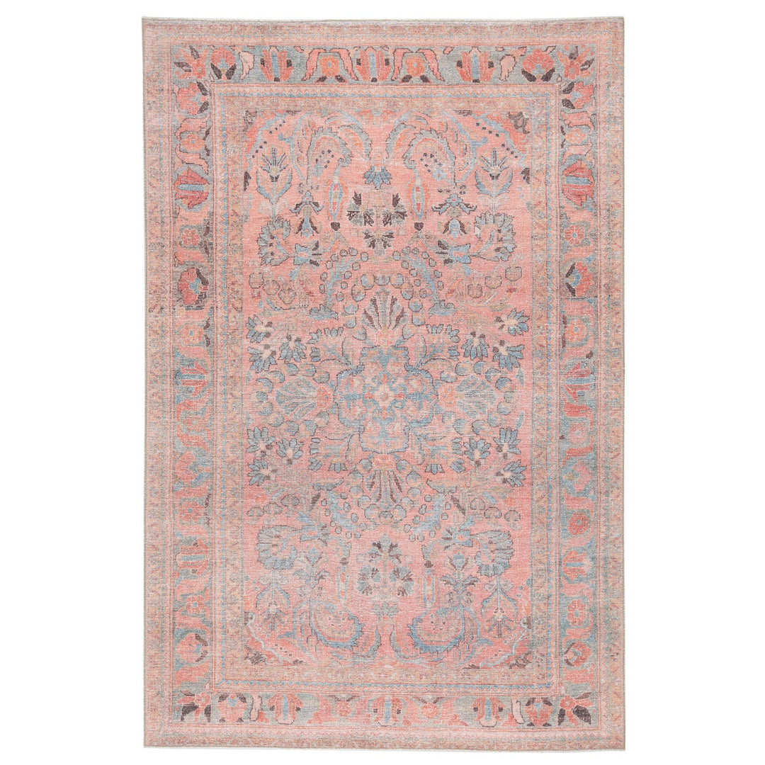 Jaipur Living Pippa Medallion Pink/ Light Blue Runner Rug (2'6"X7'6")