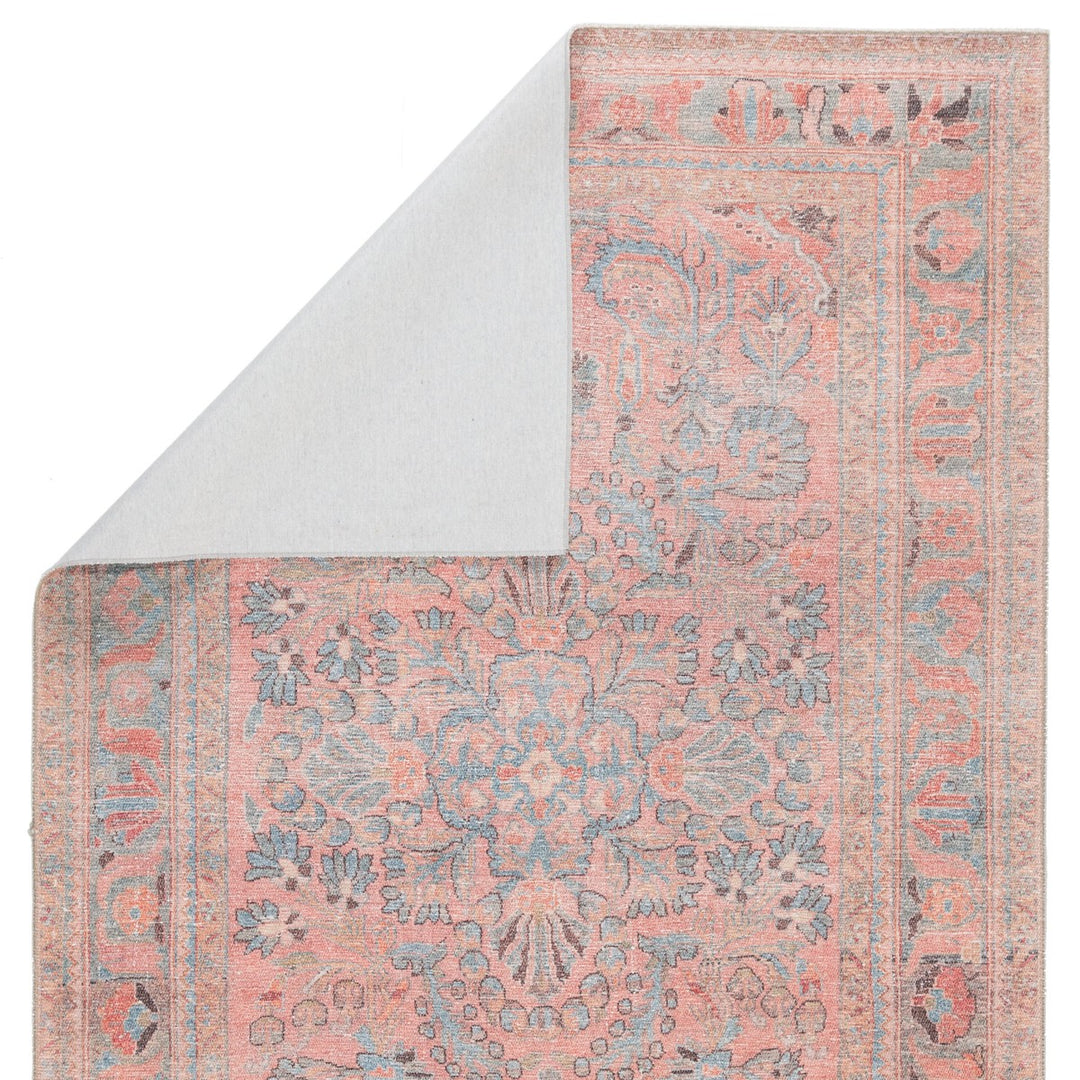 Jaipur Living Pippa Medallion Pink/ Light Blue Runner Rug (2'6"X7'6")