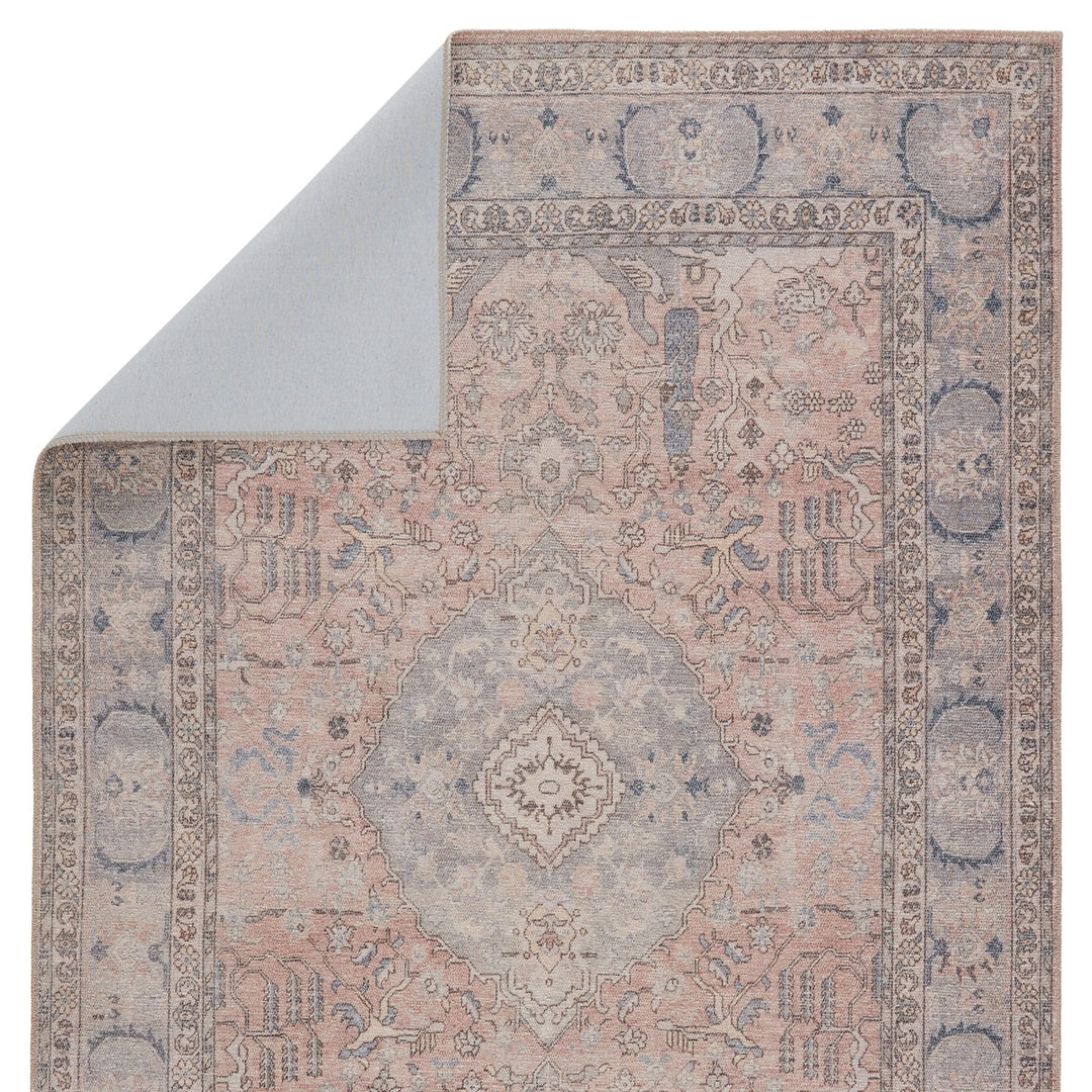 Jaipur Living Kadin Medallion Pink/ Blue Runner Rug (2'6"X7'6")