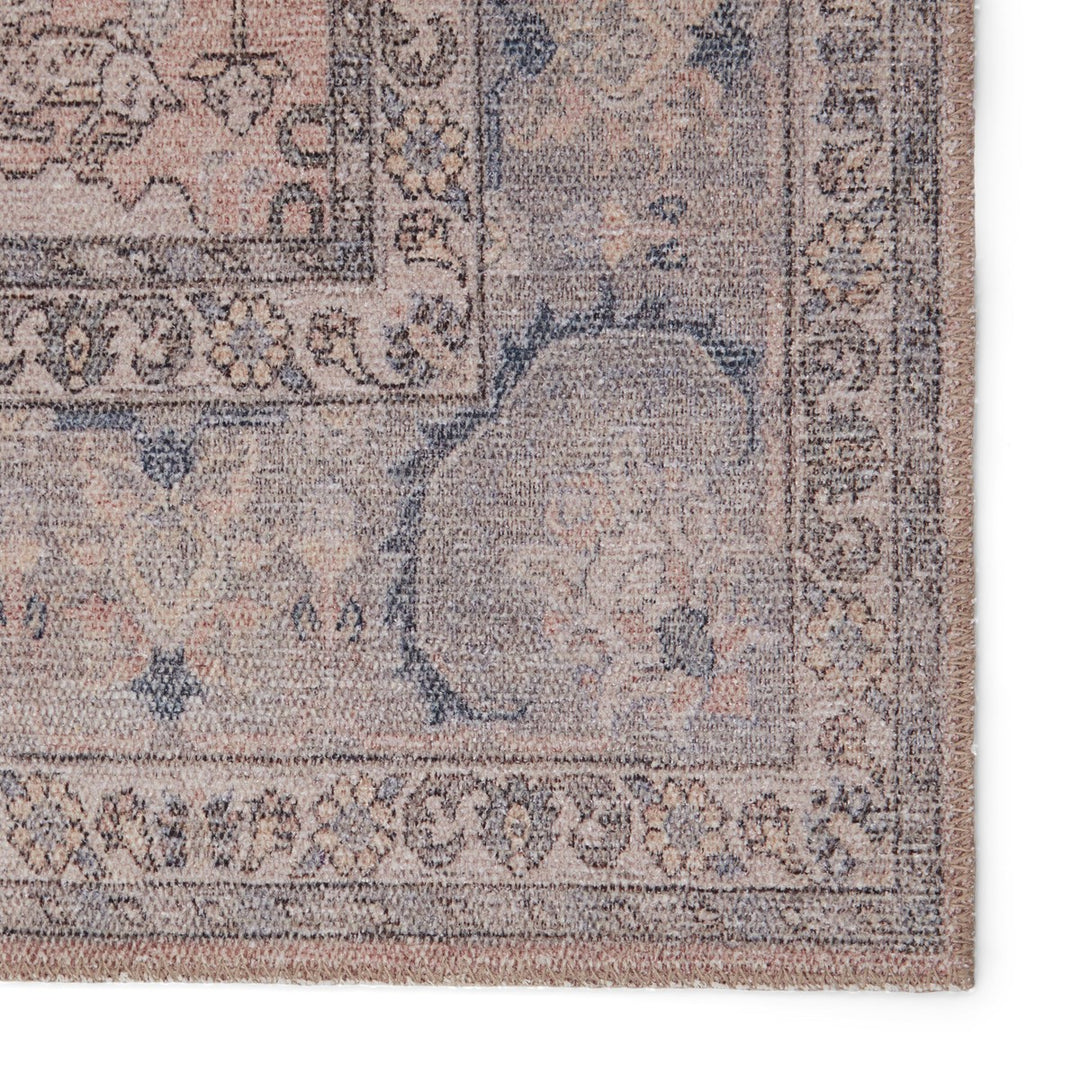 Jaipur Living Kadin Medallion Pink/ Blue Runner Rug (2'6"X7'6")