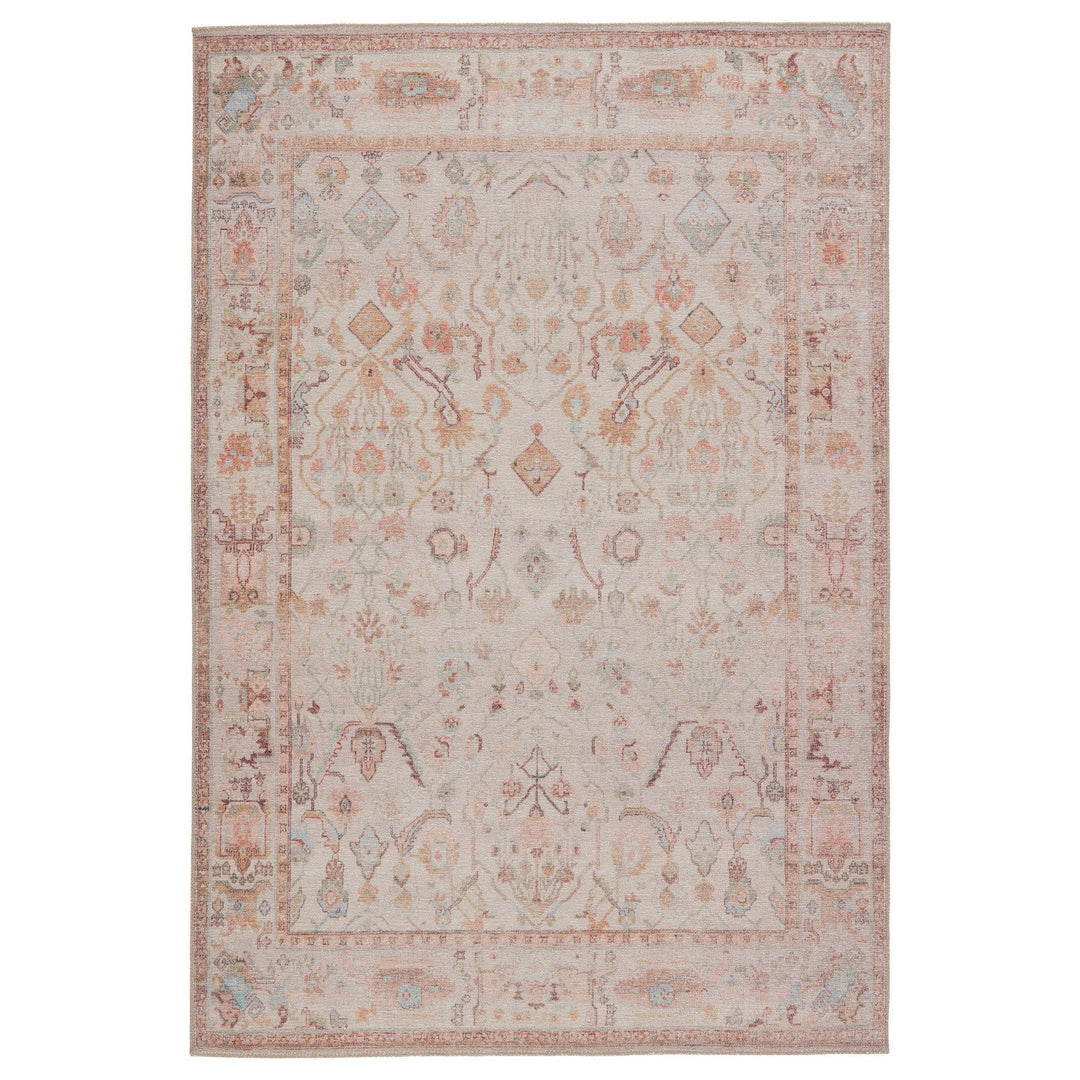 Jaipur Living Avin Oriental Blush/ Blue Area Rug (6'X9')