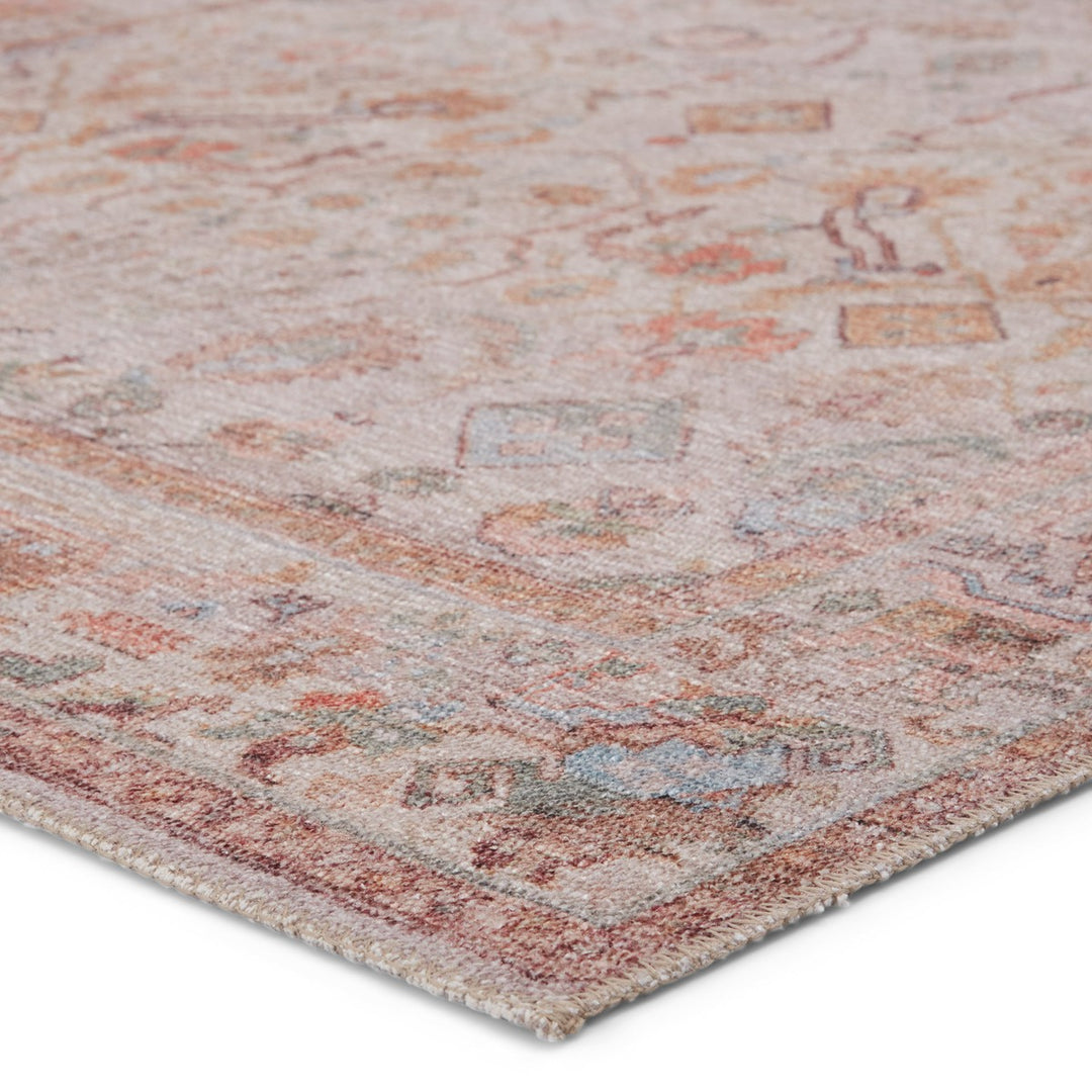 Jaipur Living Avin Oriental Blush/ Blue Area Rug (9'X12')