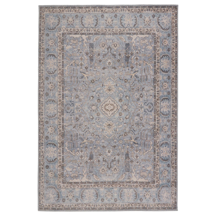 Jaipur Living Kadin Medallion Blue/ Gray Runner Rug (2'6"X7'6")