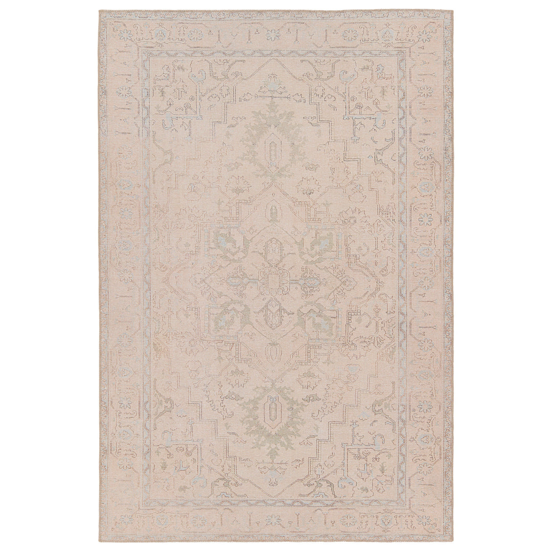 Jaipur Living Josephine Medallion Beige/Light Blue Area Rug (5'X7'6")