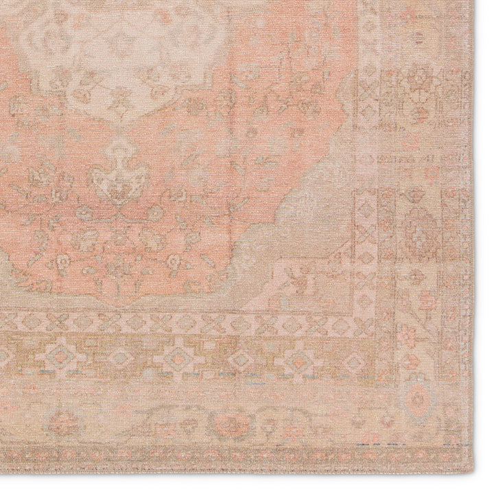 Jaipur Living Adeline Medallion Orange/Tan Area Rug (3'9''X6')