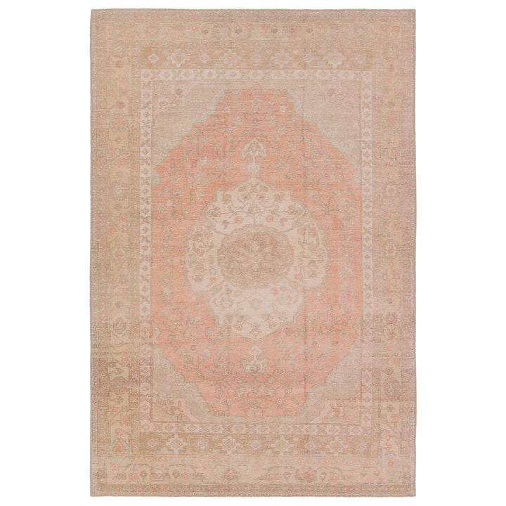 Jaipur Living Adeline Medallion Orange/Tan Area Rug (6'X9')