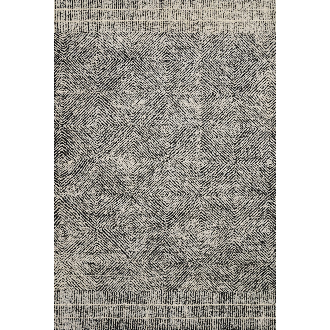 Loloi Kopa Black / Ivory 9'-3" x 13' Area Rug