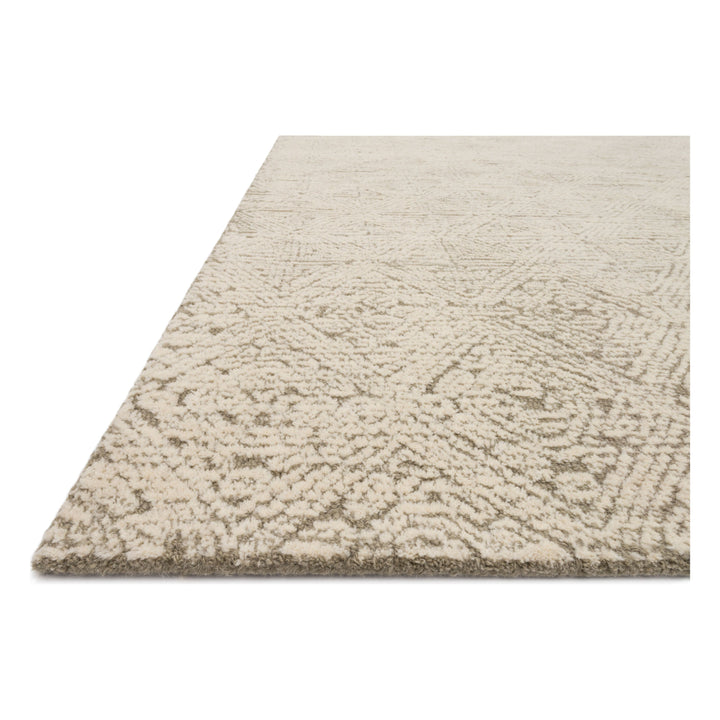 Loloi Kopa Taupe / Ivory 18" x 18" Sample Rug