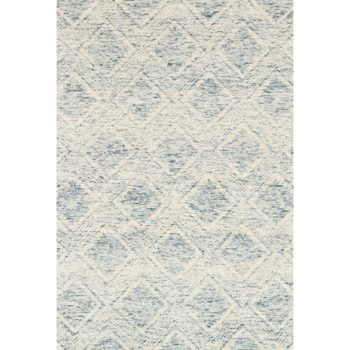 Loloi Kopa Denim / Ivory 18" x 18" Sample Rug