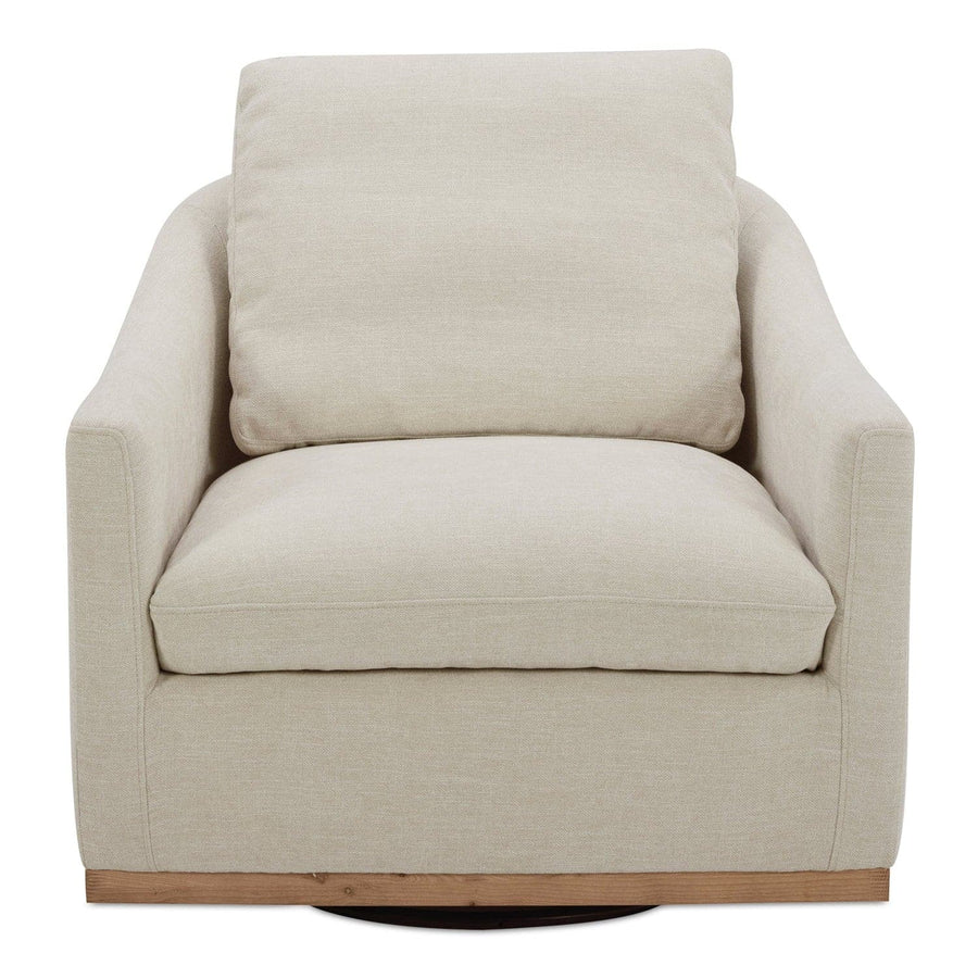 Linden Swivel Chair-Moes-MOE-KQ-1029-34-Lounge ChairsBeige-1-France and Son