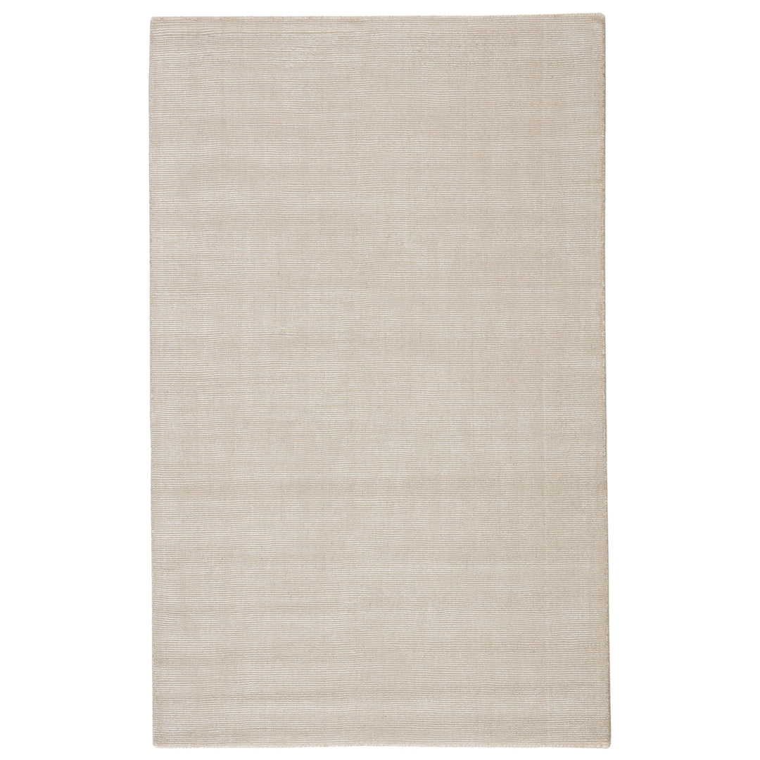 Jaipur Living Kelle Handmade Solid White/ Beige Area Rug (10'X14')