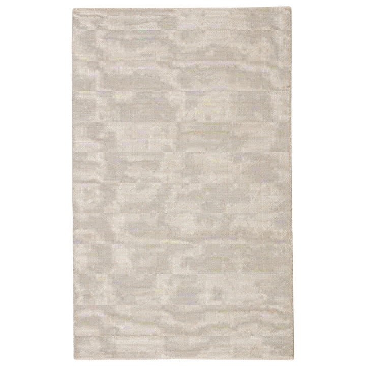 Jaipur Living Kelle Handmade Solid White/ Beige Area Rug (10'X14')