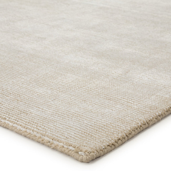 Jaipur Living Kelle Handmade Solid White/ Beige Area Rug (10'X14')