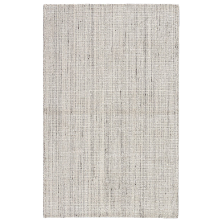 Jaipur Living Kelle Handmade Stripe Gray/ White Area Rug (10'X14')