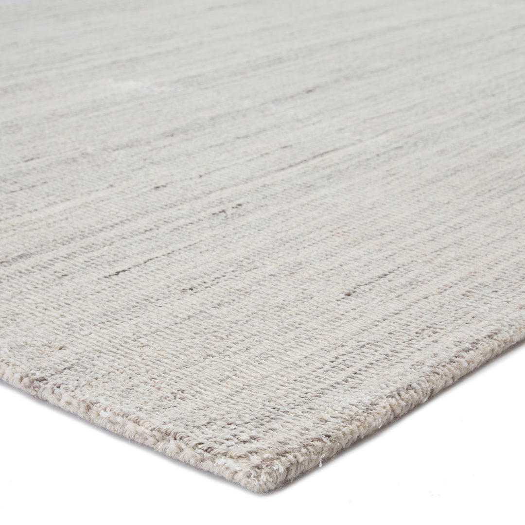 Jaipur Living Kelle Handmade Striped Gray/ White Area Rug (9'X13')