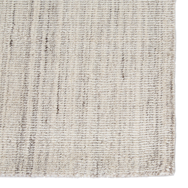 Jaipur Living Kelle Handmade Striped Gray/ White Area Rug (8'X10')