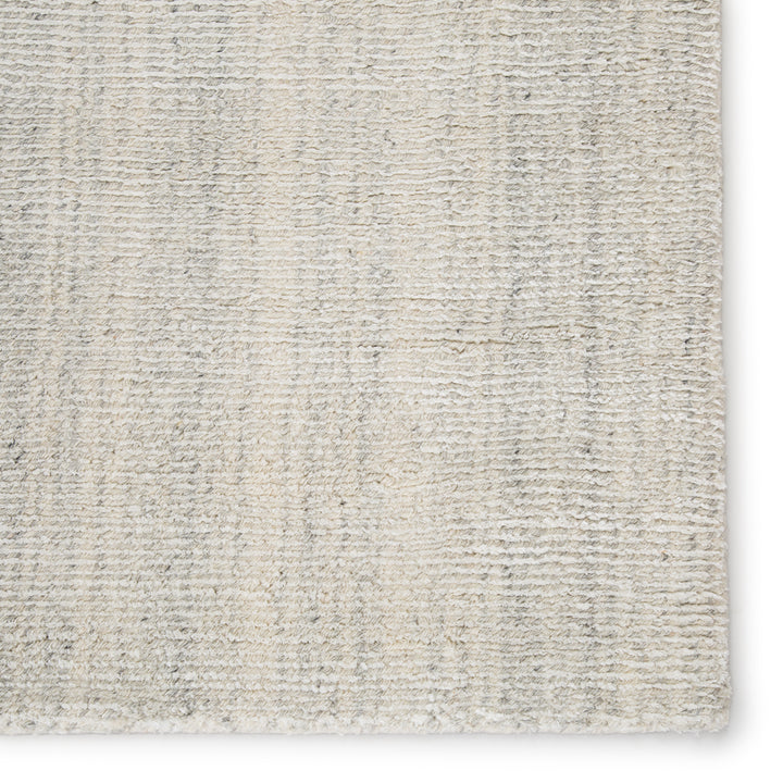 Jaipur Living Kelle Handmade Solid White/ Gray Area Rug (8'X10')