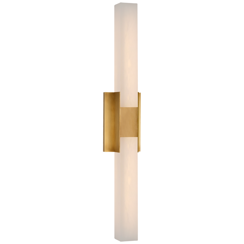 Bathroom Lighting Ezra 28" Double Bath Light - Antique Brass