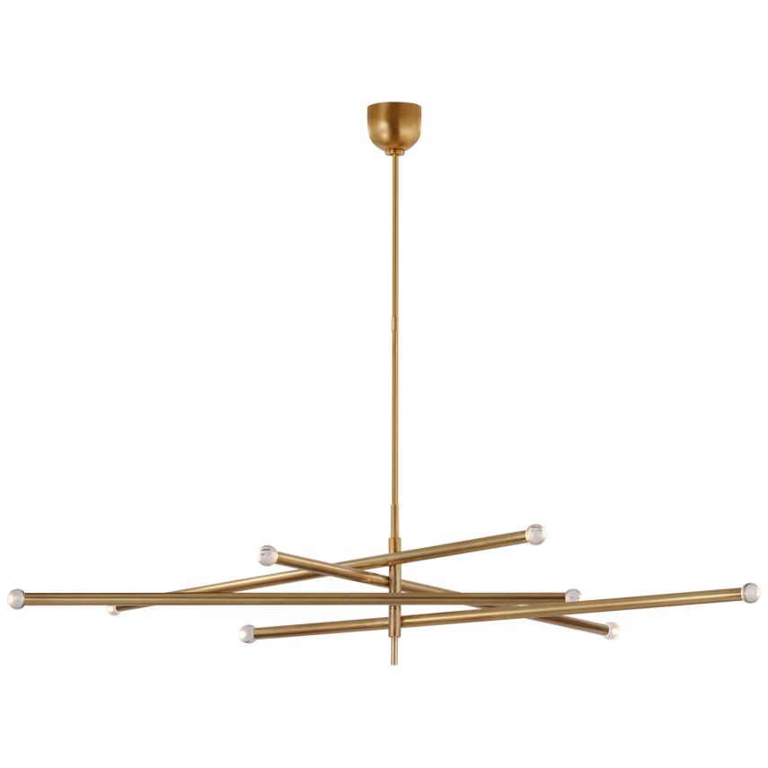 Beauvais Oversized Eight Light Articulating Chandelier