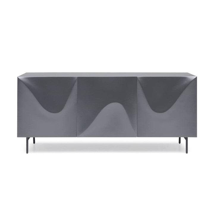 Kaya Buffet-Whiteline Modern Living-WHITELINE-SB1843-DGRY-Sideboards & Credenzas-1-France and Son