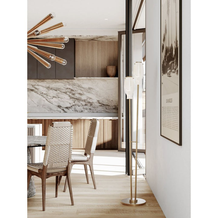 Chandeliers Keanu Chandelier - Patina Brass