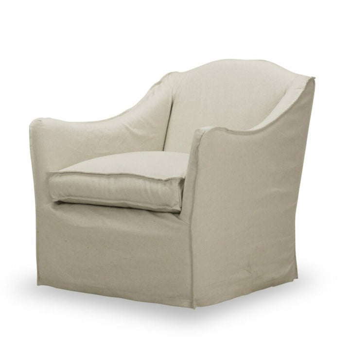 Keith Slipcovered Chair-Spectra Home-SpectraHome-F-SE14020-10SG-Lounge ChairsSwivel Glider-5-France and Son