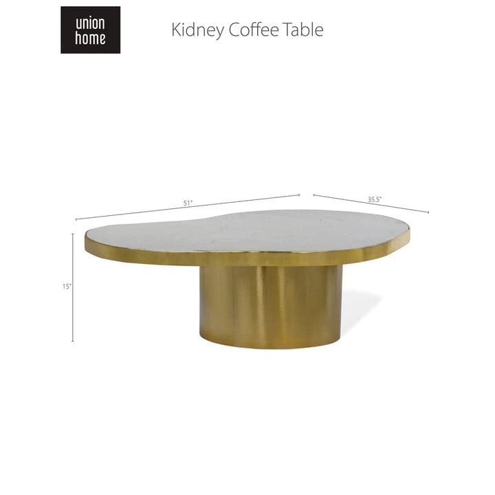 Kidney Coffee Table-Union Home Furniture-UNION-LVR00096-Coffee Tables-5-France and Son