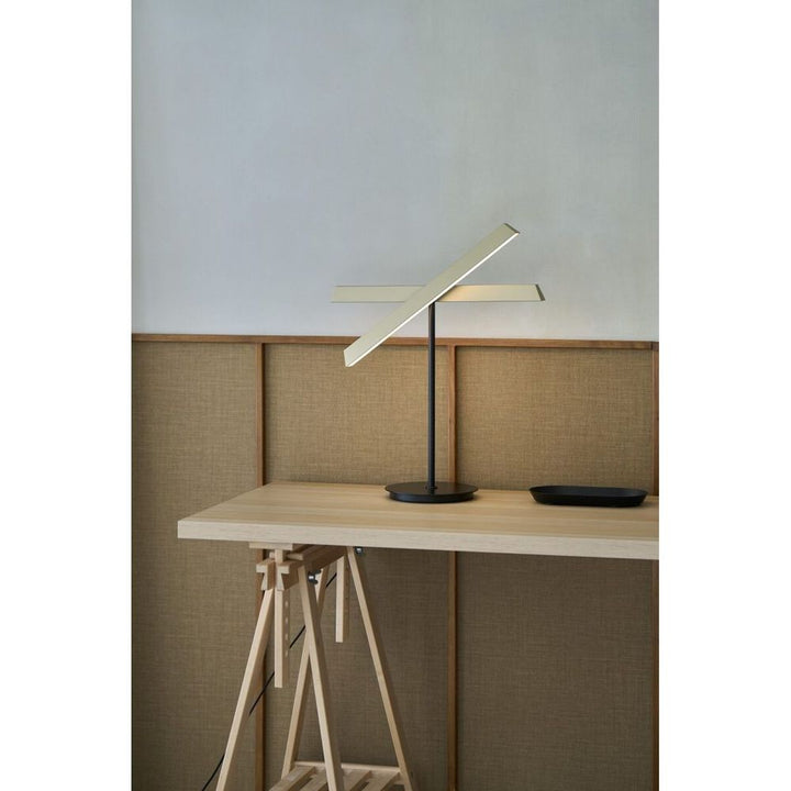 Table Lamps Konnect Table Lamp - Sand Gold - Steel, Pc