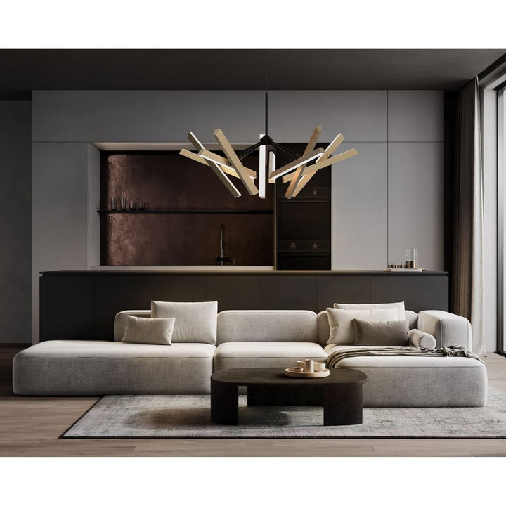 Chandeliers Konnect Chandelier PL10 - Gold