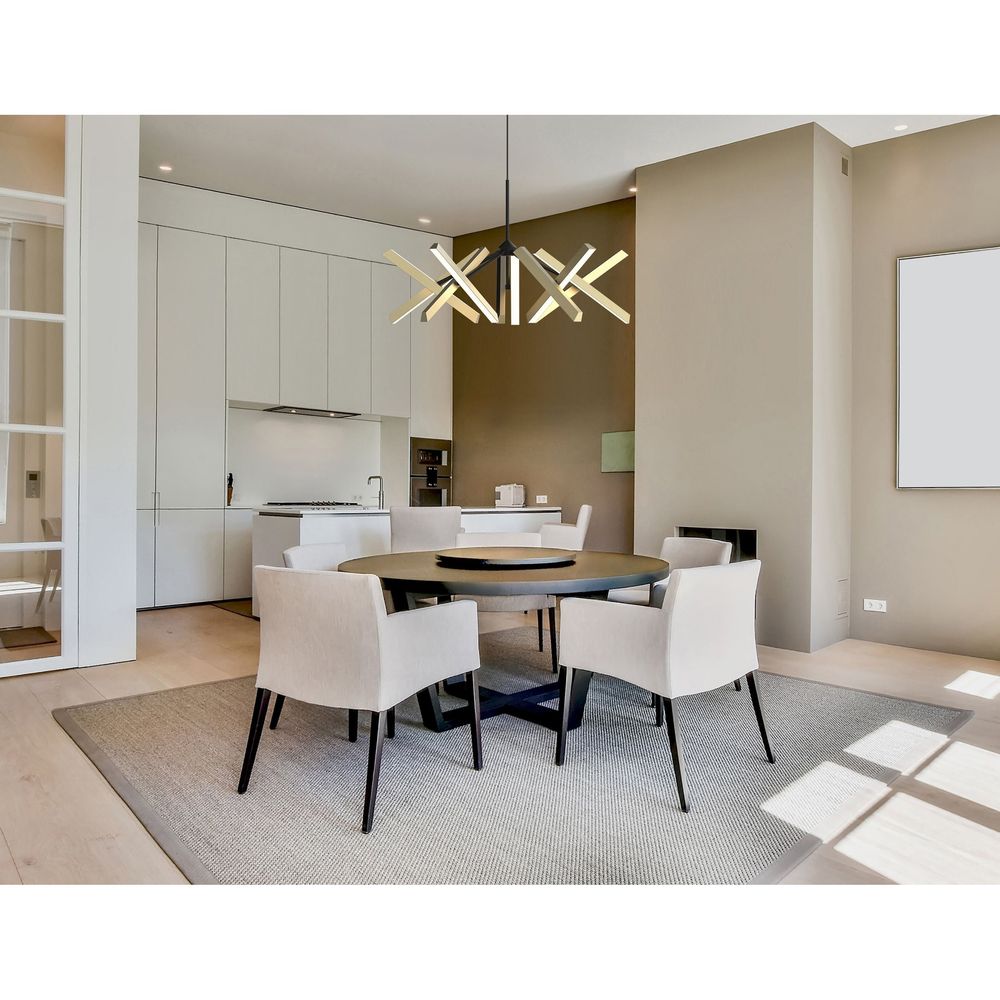 Chandeliers Konnect Chandelier PL10 - Gold