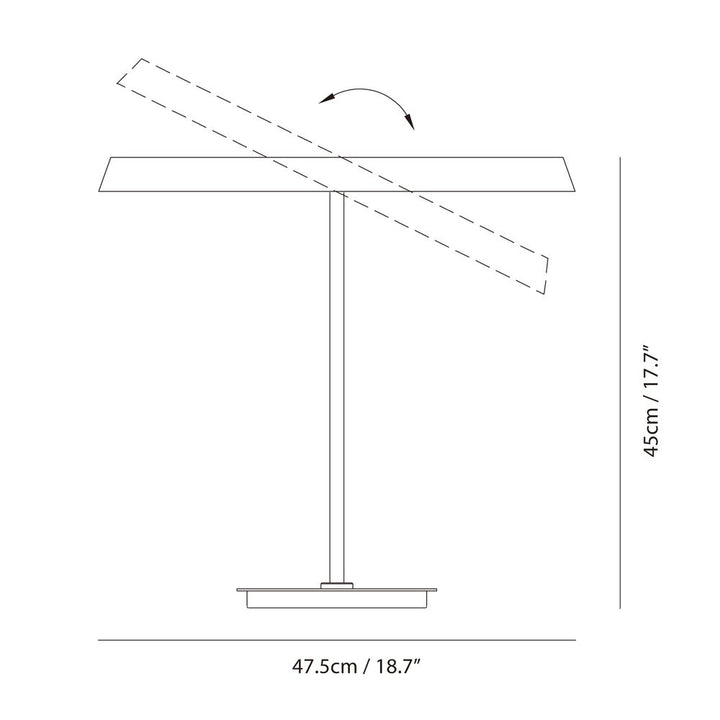 Table Lamps Konnect Table Lamp - Matt Black - Steel, Pc