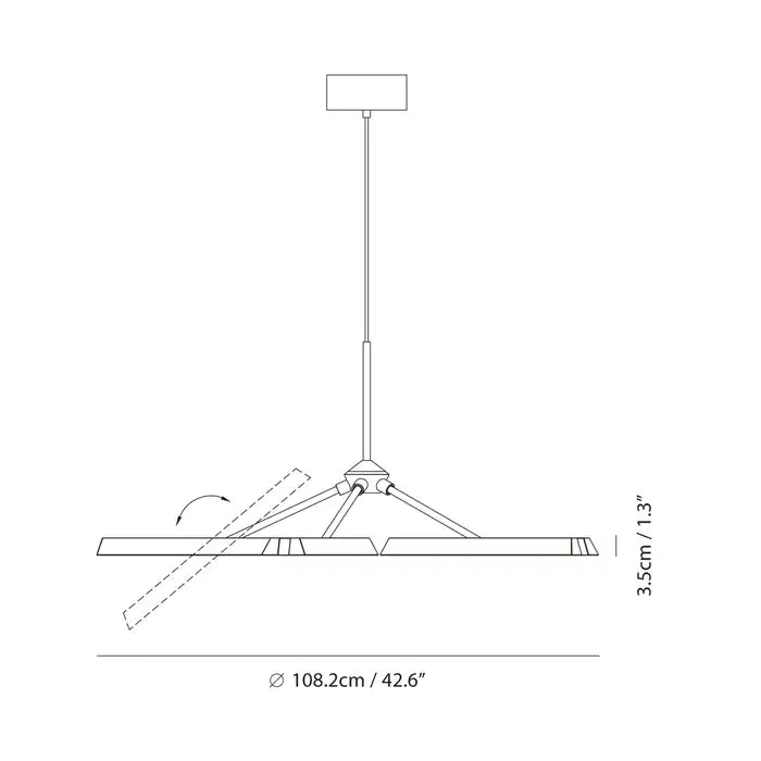 Chandeliers Konnect Chandelier PL10 - Matt Black
