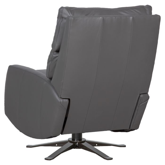 Aspire Swivel Recliner-Fairfield-FairfieldC-464P-MR-1-Lounge ChairsBronze Five Prong Base-Manual-2-France and Son