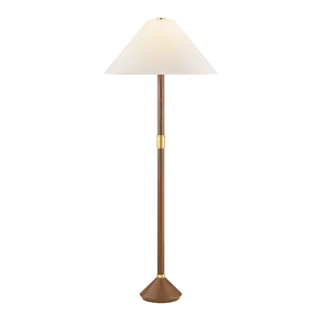 Merrimack Floor Lamp - Aged Brass