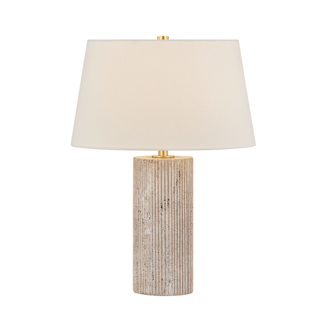 Highland Mills Table Lamp - Aged Brass