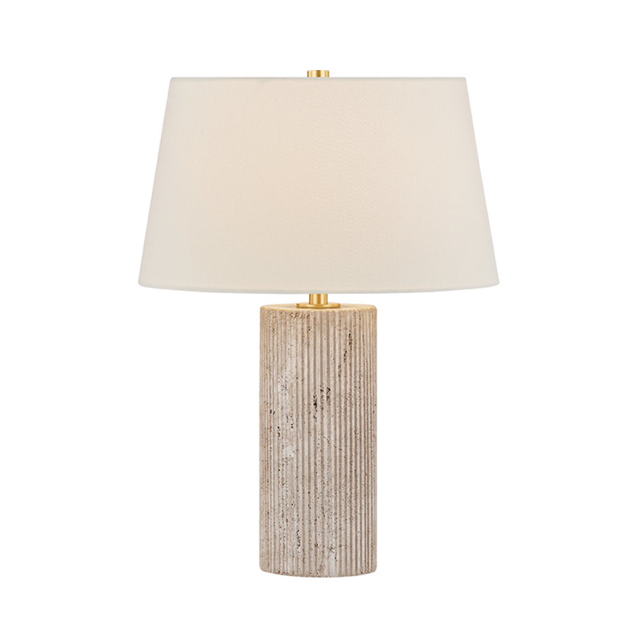 Highland Mills Table Lamp - Aged Brass