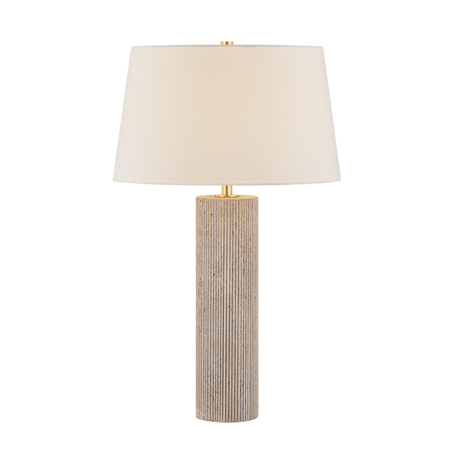 Highland Mills Table Lamp - Aged Brass