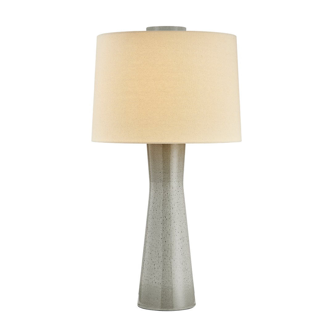 HAVELOCK Table Lamp - Aged Brass / Ceramic Roan Grey
