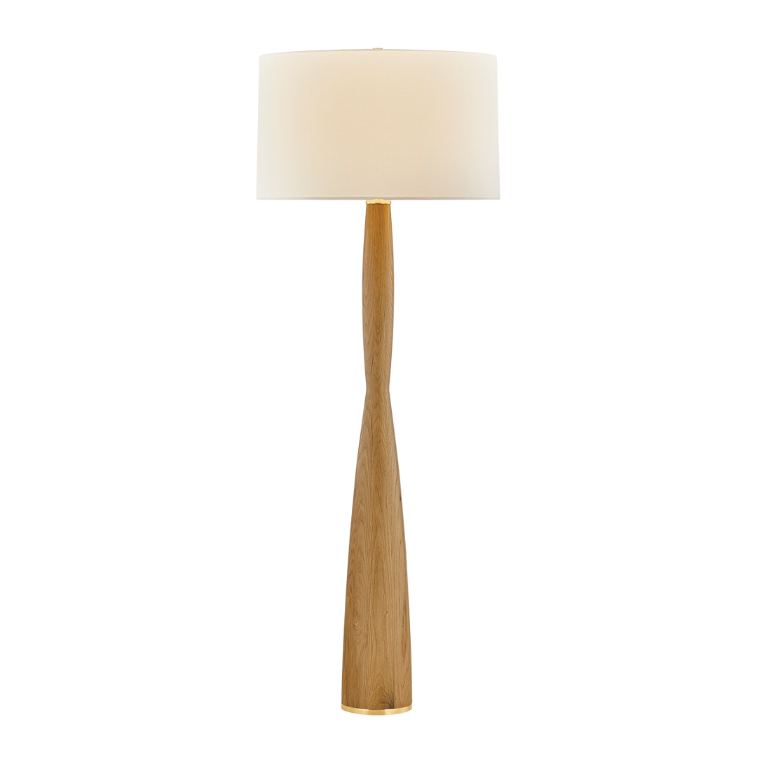 Somers Chase Floor Lamp - Aged Brass