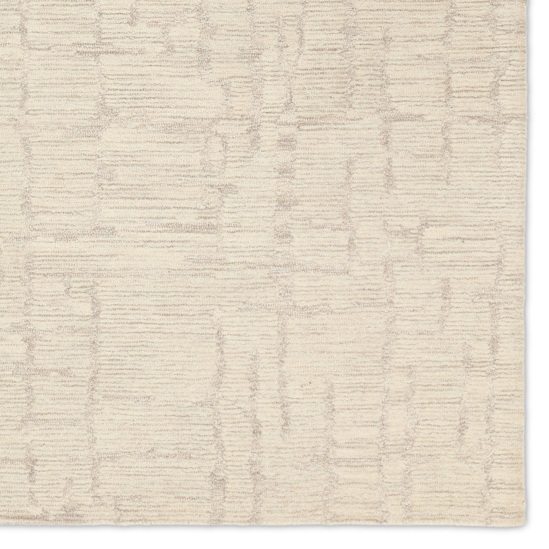 Jaipur Living Herculean Handmade Striped Taupe/Cream Area Rug (8'X10' Rectangle)