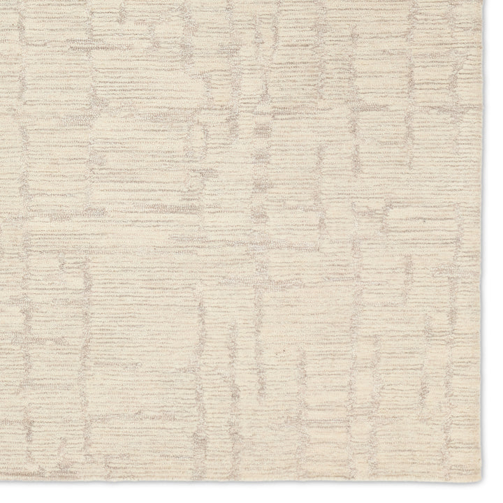 Jaipur Living Herculean Handmade Striped Taupe/Cream Area Rug (8'X10' Rectangle)