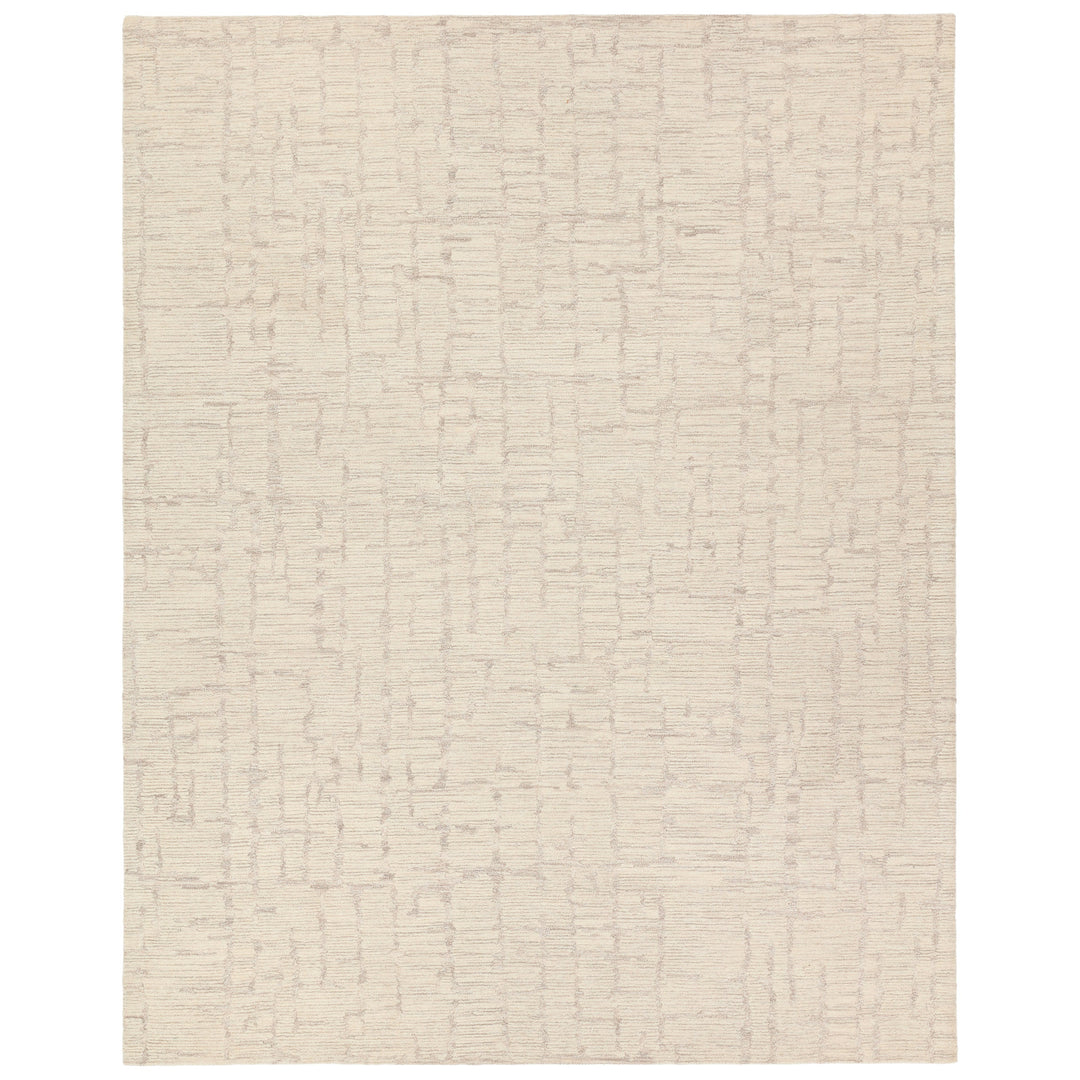 Jaipur Living Herculean Handmade Striped Taupe/Cream Area Rug (9'X12' Rectangle)