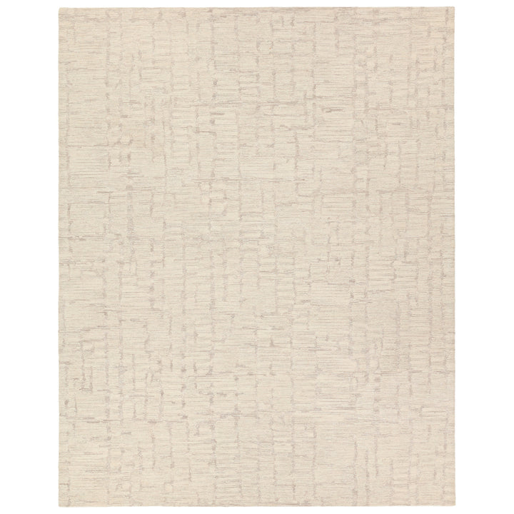 Jaipur Living Herculean Handmade Striped Taupe/Cream Area Rug (9'X12' Rectangle)