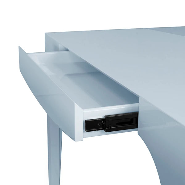 Lacey Square Tapered Leg, Two Drawer Game Table