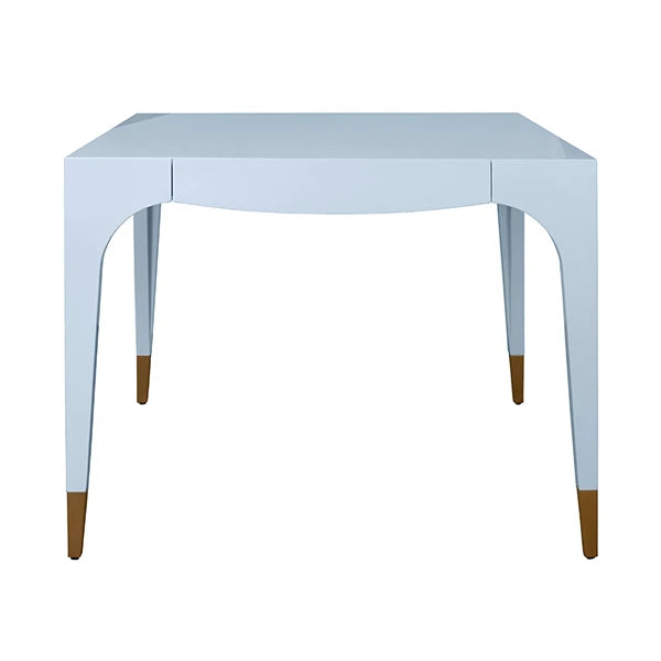 Lacey Square Tapered Leg, Two Drawer Game Table