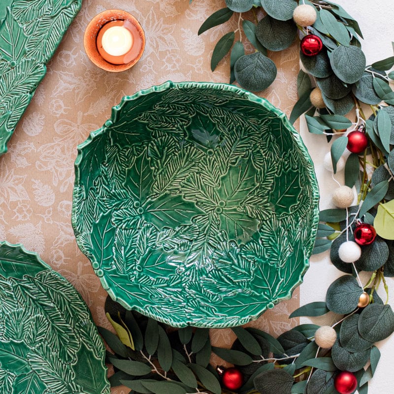 Lastra Holiday Figural Bowl