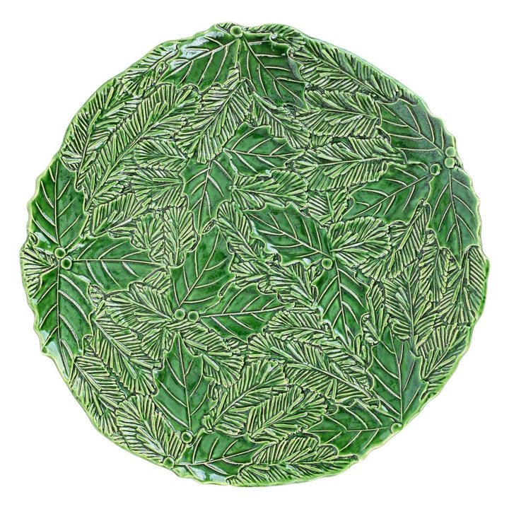 Lastra Holiday Figural Round Platter