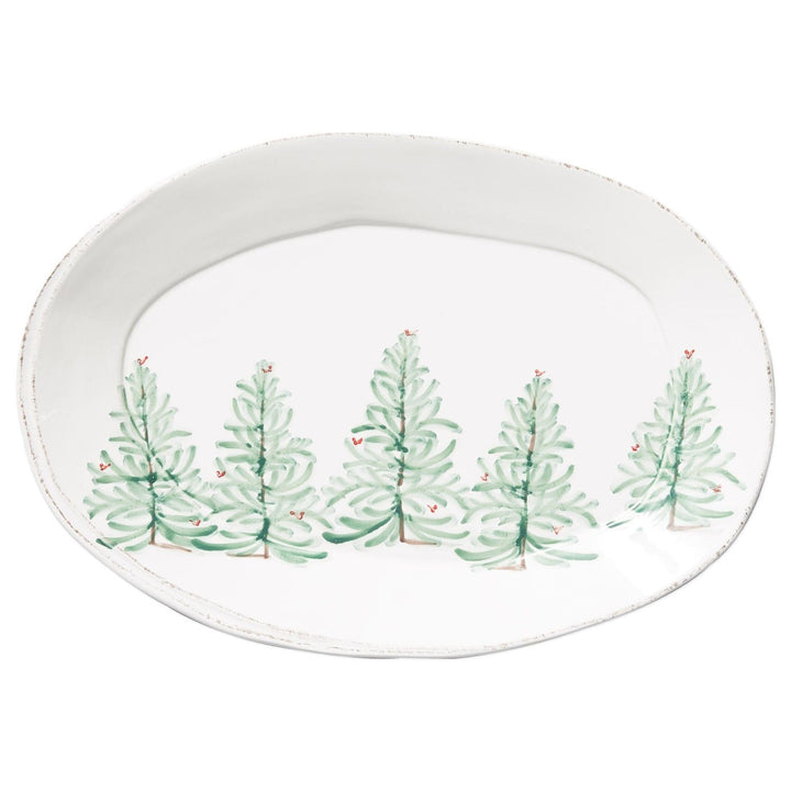 Lastra Holiday Oval Platter - Standard