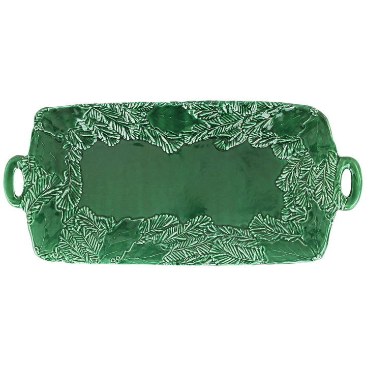Lastra Holiday Figural Handled Rectangular Platter - Default Title