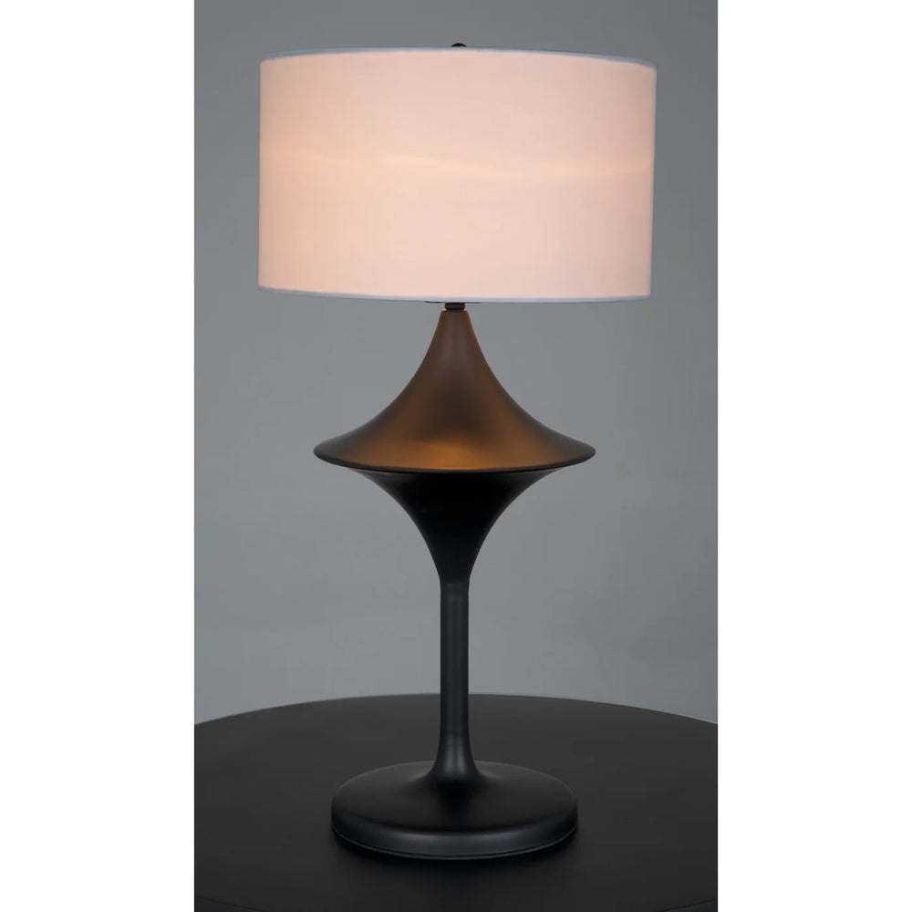 Wilder Lamp with Shade-Noir-NOIR-LAMP791SH-Table Lamps-2-France and Son